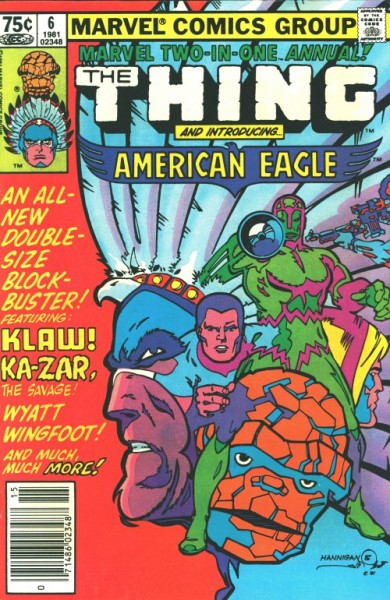 Marvel Two-in-One (1974) Annual 1-7