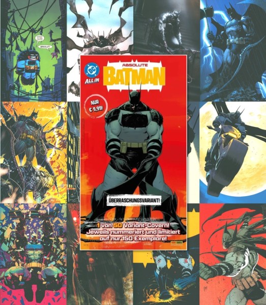 Absolute Batman 01 Überraschungsvariant Komplettset (alle 50 Variants)