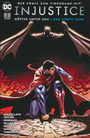 Injustice (Panini, Br.) Götter unter uns Das Erste - Vierte Jahr kpl. (Z1) (10 Bände)