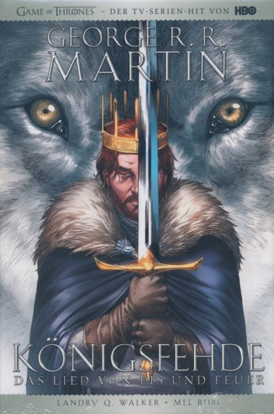 George R. R. Martin: Königsfehde (Panini, B.) Nr. 1-3 Hardcover