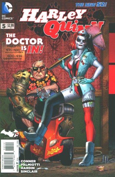 Harley Quinn (2014) 2nd Printing Variant Cover 5