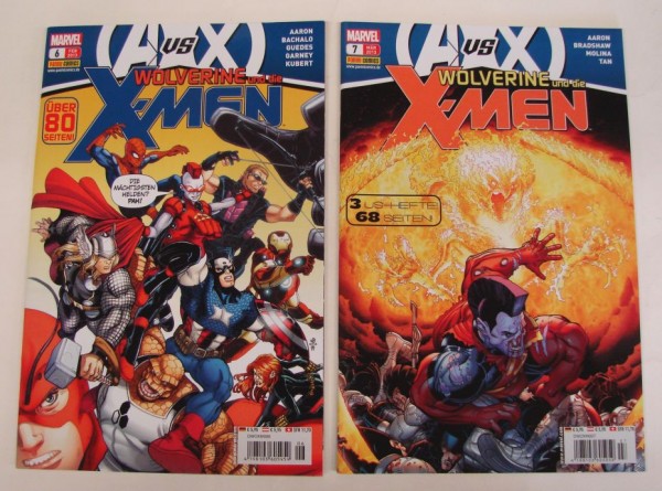 Paket 3146 komplette Avengers vs. X-Men Saga (24 Hefte)