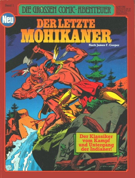 Grossen Comic-Abenteuer (Ehapa, Br.) Nr. 1-4