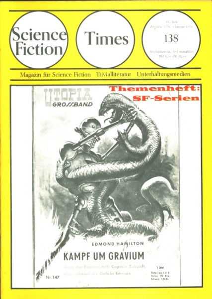 Science Fiction Times (Alpers, Zeitschrift, GbÜ.) Nr. 1-150