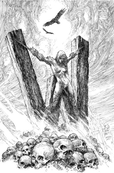 Witchblade (1995) Sketch Variant Cover 170