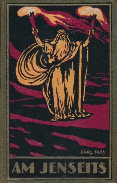 Karl May's gesammelte Werke (Radebeul 1915-1945) Nr.25 Am Jenseits (81.-100. Tsd.) Leinen