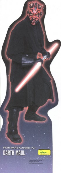 Star Wars-Aufsteller (Dino) 2 Darth Maul