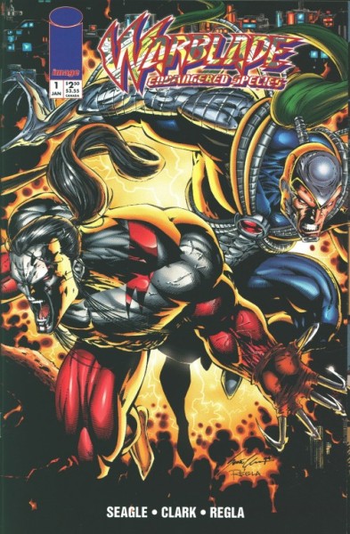 Warblade: Endangered Species 1-4