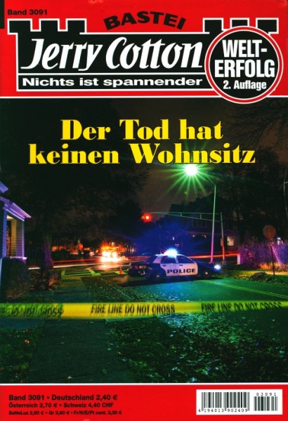 Jerry Cotton 2. Auflage 3091