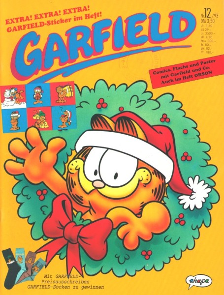 Garfield (Bavaria, GbÜ.) Jahrgang 1993 Nr. 1-12