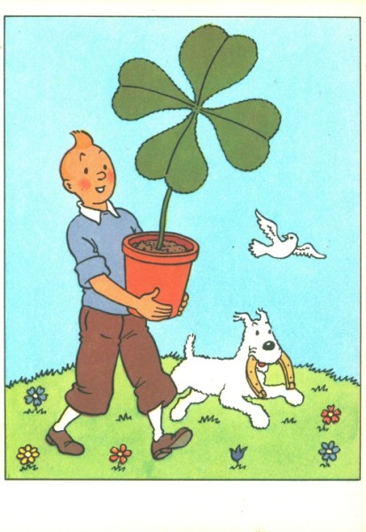 Postkarte Tim Casterman