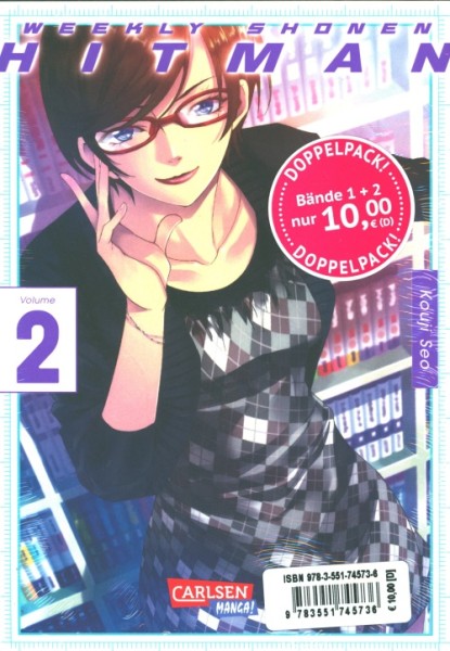 Weekly Shonen Hitman (Carlsen, Tb.) Nr. 1+2 Starterpack