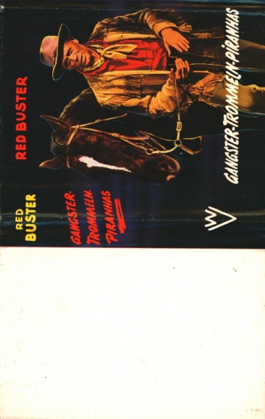 Buster, Red Leihbuch SU Gangster-Trommeln-Piranhas (Wiesemann) nur Schutzumschlag
