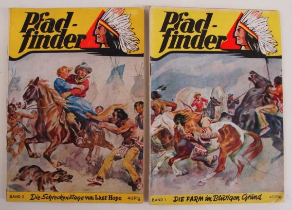 Pfadfinder/Sitting Bull (Mülbusch) Nr. 1-22 kpl. (Z3)