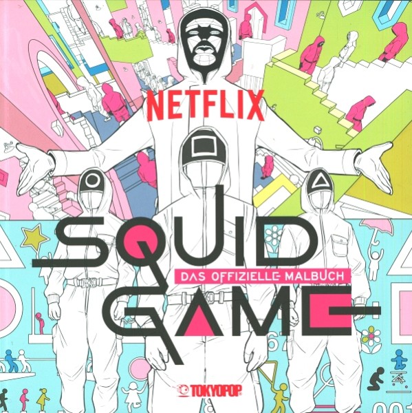 Squid Game: Das offizielle Malbuch