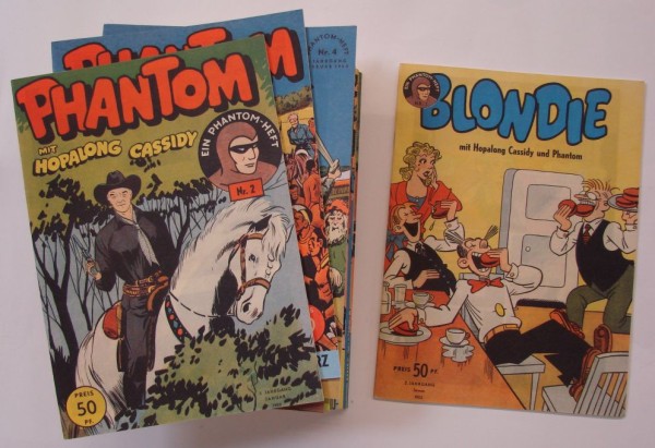 Phantom-Heft (Hethke, Gb.) 2. Jahrgang 1953 Nr. 1-26 kpl. (Z1)