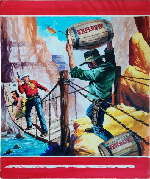 Originalzeichnung (1501) Lasso 438 ÜF