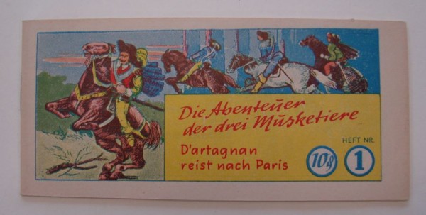Abenteuer der drei Musketiere (Mohr, picc.) Nr. 1-3 kpl. (Z1)