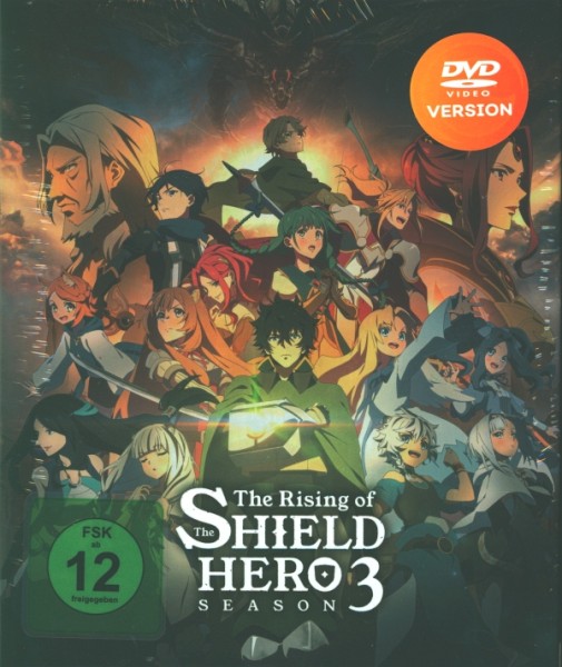 Rising of the Shield Hero Staffel 3 Vol. 1 DVD + Sammelschuber
