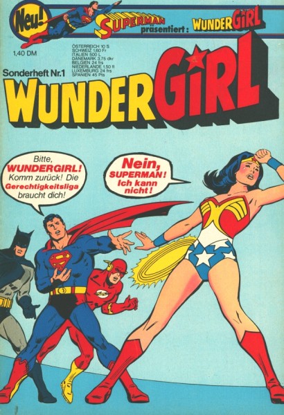 Wundergirl (Ehapa, Gb.) Sonderheft Nr. 1 (Z1-)