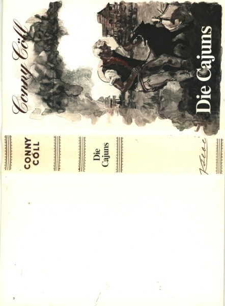 Conny Cöll Leihbuch ND SU Cajuns (Kölbl) Nachdruck nur Schutzumschlag