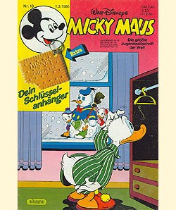 Micky Maus mit allen festen Beilagen Jahrgang 1986 (Ehapa; Gb.) Nr. 1-52