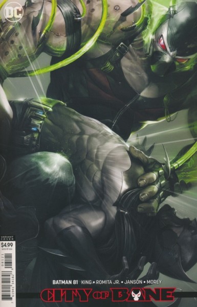 US: Batman (2016) 81 Card Stock Cover