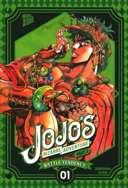Jojo's Bizarre Adventure Part 2: Battle Tendency (Mangacult, Tb.) Nr. 1-4