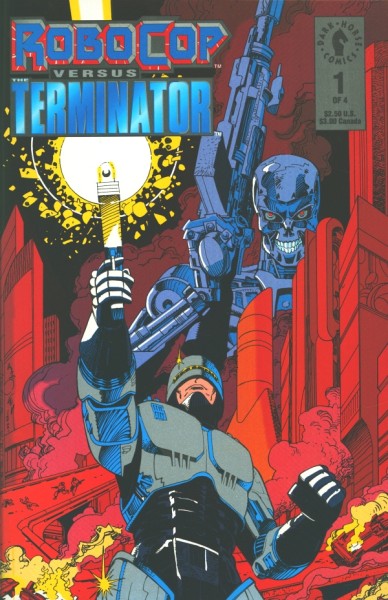 Robocop versus the Terminator (1992) 1-4 kpl. (Z1)
