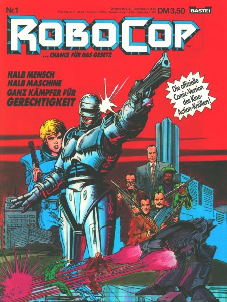 Robocop (Bastei, GbÜ., 1988) Nr. 1
