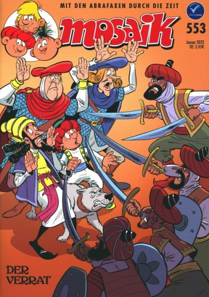 Mosaik / Abrafaxe (Junge Welt, Gb.) Nr. 553-570,572-588