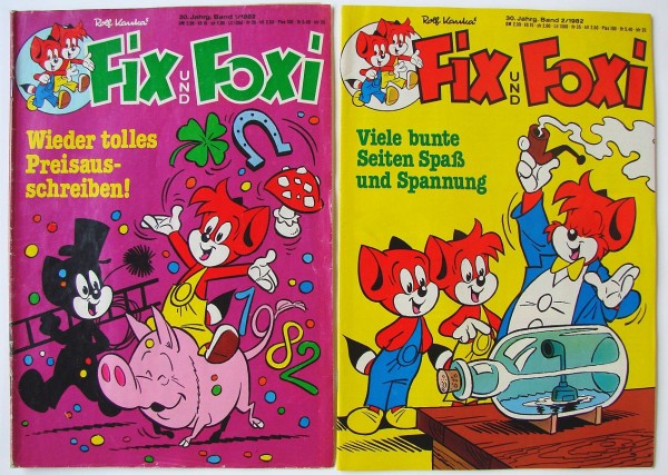 Fix und Foxi (Pabel, Gb.) 30. Jahrgang Nr. 1-52 kpl. (Z3)