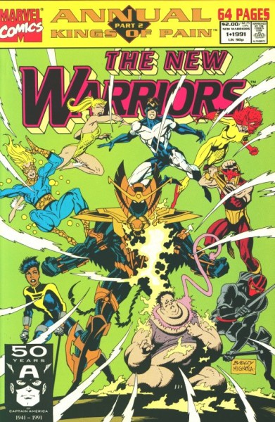 New Warriors (1990) Annual 1-4