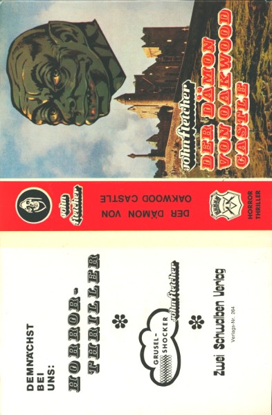 Fletcher, John Leihbuch SU Dämon von Oakwood Castle (Zwei Schwalben) nur Schutzumschlag