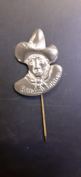 Billy Jenkins Anstecknadel silberfarben (Original)