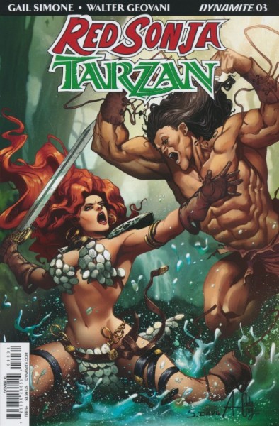 US: Red Sonja Tarzan 3 Cvr C