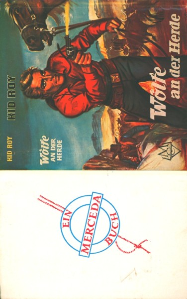 Kid Roy Leihbuch SU Wölfe an der Herde (Merceda) nur Schutzumschlag