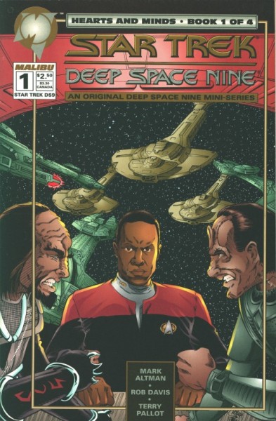Star Trek: Deep Space Nine Hearts and Minds (1994) 1-4 kpl. (Z1)