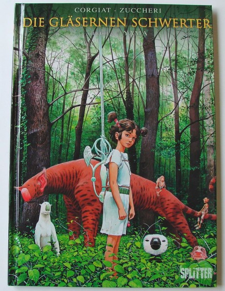 Gläsernen Schwerter (Splitter, B.) Nr. 1-4 kpl. (Z1)