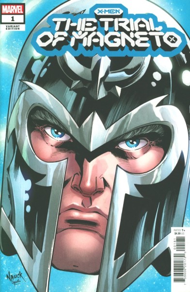 X-Men: The Trial of Magneto (2021) Headshot Variant Cover 1