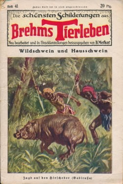 Schönsten Schilderungen aus Brehms Tierleben (VK) Nr. 1-84 (Volksliteratur, Vorkrieg)
