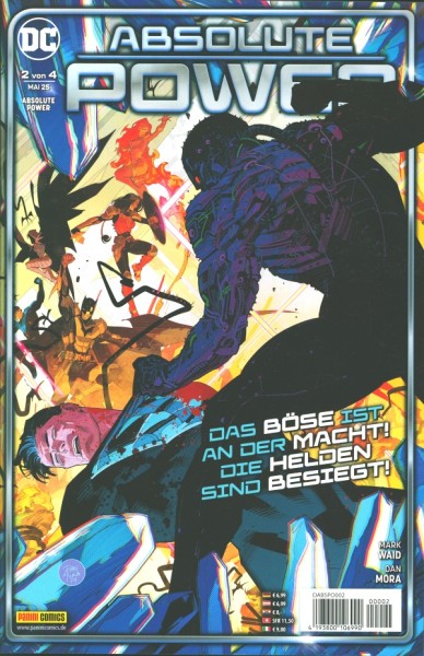 Absolute Power (Panini, Gb.) Nr. 2-4