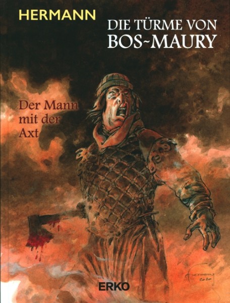 Türme von Bos-Maury (Erko, B.) Luxusausgabe Nr. 9b - Der Mann mit der Axt HC