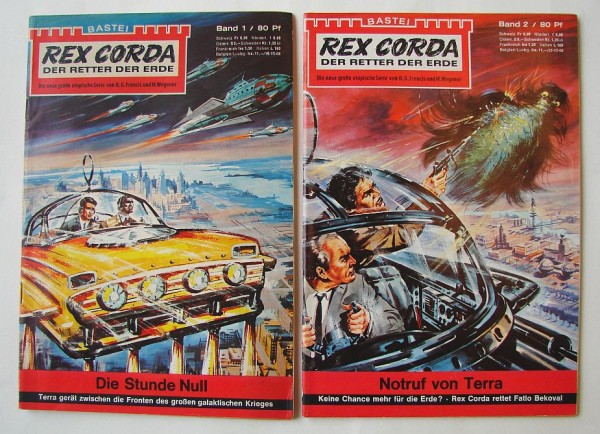 Rex Corda (Bastei) Nr. 1-38 kpl.. (Z2)