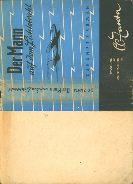 Zanta, C.C. Leihbuch SU Mann auf dem Lichtstrahl (Iris) nur Schutzumschlag