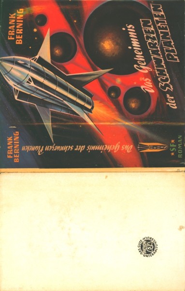 Berning, Frank Leihbuch SU Geheimnis der schwarzen Planeten (Bewin) nur Schutzumschlag