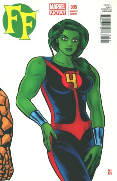 FF (2013) 1:20 Variant Cover 5