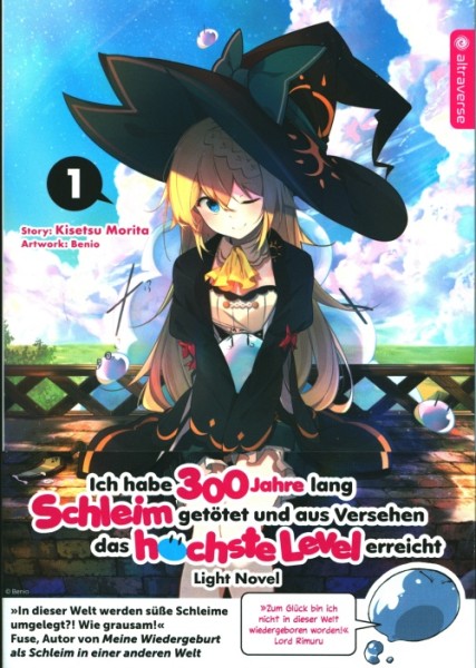 Ich habe 300 Jahre lang Schleim getötet und aus Versehen das höchste Level erreicht - Light Novel (A