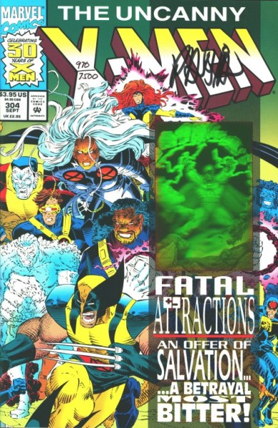 Uncanny X-Men (1981) signed by Dan Panosian 304