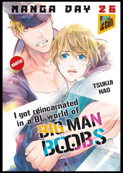 Manga Day 2026: I got reincarnated in a BL world of BIG MAN BOOBS (09/26)